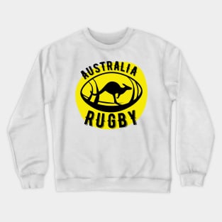 Australia Rugby - Straya Wallaby Rugby Gift for Rugby lovers who adore Australia. Crewneck Sweatshirt